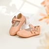 image:imageFelix amp Flora Toddler Flower Girl Dress Shoes  Baby Girl Ballet Mary Jane Flats for Party School WeddingB888fl Nude