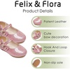 image:imageFelix amp Flora Toddler Flower Girl Dress Shoes  Baby Girl Ballet Mary Jane Flats for Party School WeddingB888glitter Pink