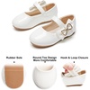 image:imageFelix amp Flora Toddler Flower Girl Dress Shoes  Baby Girl Ballet Mary Jane Flats for Party School WeddingB888pl White