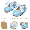 image:imageFelix amp Flora Toddler Flower Girl Dress Shoes  Baby Girl Ballet Mary Jane Flats for Party School WeddingB890blue