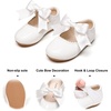 image:imageFelix amp Flora Toddler Flower Girl Dress Shoes  Baby Girl Ballet Mary Jane Flats for Party School WeddingB890white