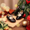 image:imageFelix amp Flora Toddler Flower Girl Dress Shoes  Baby Girl Ballet Mary Jane Flats for Party School WeddingB899pl Black