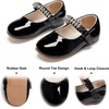 image:imageFelix amp Flora Toddler Flower Girl Dress Shoes  Baby Girl Ballet Mary Jane Flats for Party School WeddingB899pl Black