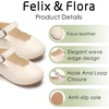 image:imageFelix amp Flora Toddler Flower Girl Dress Shoes  Baby Girl Ballet Mary Jane Flats for Party School WeddingB902beige