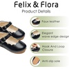 image:imageFelix amp Flora Toddler Flower Girl Dress Shoes  Baby Girl Ballet Mary Jane Flats for Party School WeddingB902black