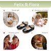image:imageFelix amp Flora Toddler Flower Girl Dress Shoes  Baby Girl Ballet Mary Jane Flats for Party School WeddingB902black