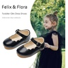 image:imageFelix amp Flora Toddler Flower Girl Dress Shoes  Baby Girl Ballet Mary Jane Flats for Party School WeddingB902black