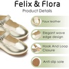 image:imageFelix amp Flora Toddler Flower Girl Dress Shoes  Baby Girl Ballet Mary Jane Flats for Party School WeddingB902bright Gold