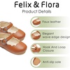 image:imageFelix amp Flora Toddler Flower Girl Dress Shoes  Baby Girl Ballet Mary Jane Flats for Party School WeddingB902brown