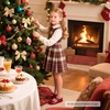 image:imageFelix amp Flora Toddler Flower Girl Dress Shoes  Baby Girl Ballet Mary Jane Flats for Party School WeddingB902burgundy