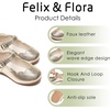 image:imageFelix amp Flora Toddler Flower Girl Dress Shoes  Baby Girl Ballet Mary Jane Flats for Party School WeddingB902gold