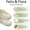 image:imageFelix amp Flora Toddler Flower Girl Dress Shoes  Baby Girl Ballet Mary Jane Flats for Party School WeddingB902green