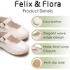 image:imageFelix amp Flora Toddler Flower Girl Dress Shoes  Baby Girl Ballet Mary Jane Flats for Party School WeddingB902ivory White