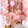image:imageFelix amp Flora Toddler Flower Girl Dress Shoes  Baby Girl Ballet Mary Jane Flats for Party School WeddingB902light Pink