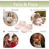 image:imageFelix amp Flora Toddler Flower Girl Dress Shoes  Baby Girl Ballet Mary Jane Flats for Party School WeddingB902light Pink