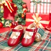 image:imageFelix amp Flora Toddler Flower Girl Dress Shoes  Baby Girl Ballet Mary Jane Flats for Party School WeddingB902red