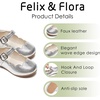 image:imageFelix amp Flora Toddler Flower Girl Dress Shoes  Baby Girl Ballet Mary Jane Flats for Party School WeddingB902silver