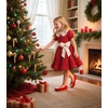 image:imageFelix amp Flora Toddler Flower Girl Dress Shoes  Baby Girl Ballet Mary Jane Flats for Party School WeddingBf12red
