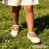 image:imageFelix amp Flora Toddler Flower Girl Dress Shoes  Baby Girl Ballet Mary Jane Flats for Party School WeddingBf30beige