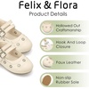image:imageFelix amp Flora Toddler Flower Girl Dress Shoes  Baby Girl Ballet Mary Jane Flats for Party School WeddingBf30beige