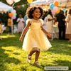 image:imageFelix amp Flora Toddler Flower Girl Dress Shoes  Baby Girl Ballet Mary Jane Flats for Party School WeddingBf30gold