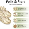 image:imageFelix amp Flora Toddler Flower Girl Dress Shoes  Baby Girl Ballet Mary Jane Flats for Party School WeddingBf30gold