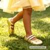 image:imageFelix amp Flora Toddler Flower Girl Dress Shoes  Baby Girl Ballet Mary Jane Flats for Party School WeddingBf30gold