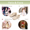 image:imageFelix amp Flora Toddler Flower Girl Dress Shoes  Baby Girl Ballet Mary Jane Flats for Party School WeddingBf30tan