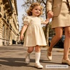 image:imageFelix amp Flora Toddler Flower Girl Dress Shoes  Baby Girl Ballet Mary Jane Flats for Party School WeddingBf30tan