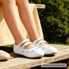 image:imageFelix amp Flora Toddler Flower Girl Dress Shoes  Baby Girl Ballet Mary Jane Flats for Party School WeddingBf30white
