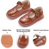 image:imageFelix amp Flora Toddler Girl Mary Jane Dress Shoes  School Oxford Flats for Girl Party ShoesB423brown