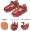image:imageFelix amp Flora Toddler Girl Mary Jane Dress Shoes  School Oxford Flats for Girl Party ShoesB423red