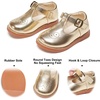image:imageFelix amp Flora Toddler Girl Mary Jane Dress Shoes  School Oxford Flats for Girl Party ShoesB425gold