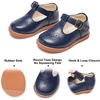 image:imageFelix amp Flora Toddler Girl Mary Jane Dress Shoes  School Oxford Flats for Girl Party ShoesB425navy Blue