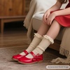image:imageFelix amp Flora Toddler Girl Mary Jane Dress Shoes  School Oxford Flats for Girl Party ShoesB429red