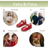 image:imageFelix amp Flora Toddler Girl Mary Jane Dress Shoes  School Oxford Flats for Girl Party ShoesB429red