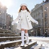 image:imageFelix amp Flora Toddler Girl Mary Jane Dress Shoes  School Oxford Flats for Girl Party ShoesB432pl White