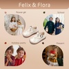image:imageFelix amp Flora Toddler Girl Mary Jane Dress Shoes  School Oxford Flats for Girl Party ShoesB436beige