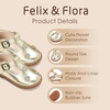 image:imageFelix amp Flora Toddler Girl Mary Jane Dress Shoes  School Oxford Flats for Girl Party ShoesB436gold