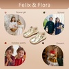 image:imageFelix amp Flora Toddler Girl Mary Jane Dress Shoes  School Oxford Flats for Girl Party ShoesB436gold