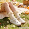 image:imageFelix amp Flora Toddler Girl Oxford Dress Shoes  Mary Jane Flats for Little Girl Party School ShoesB426beige