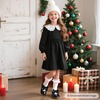 image:imageFelix amp Flora Toddler Girl Oxford Dress Shoes  Mary Jane Flats for Little Girl Party School ShoesB427black