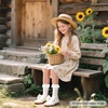 image:imageFelix amp Flora Toddler Girl Oxford Dress Shoes  Mary Jane Flats for Little Girl Party School ShoesB427ivory White