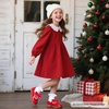 image:imageFelix amp Flora Toddler Girl Oxford Dress Shoes  Mary Jane Flats for Little Girl Party School ShoesB427red