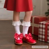 image:imageFelix amp Flora Toddler Girl Oxford Dress Shoes  Mary Jane Flats for Little Girl Party School ShoesB427red