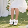 image:imageFelix amp Flora Toddler Girl Oxford Dress Shoes  Mary Jane Flats for Little Girl Party School ShoesB427white