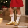 image:imageFelix amp Flora Toddler Girl Oxford Dress Shoes  Mary Jane Flats for Little Girl Party School ShoesB428gold