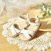 image:imageFelix amp Flora Toddler Girl Sandals  Flower Girl Dress Shoes Open Toe Little Kid FlatsBc205 White