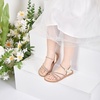image:imageFelix amp Flora Toddler Girl Sandals  Flower Girl Dress Shoes Open Toe Little Kid FlatsBc276gold