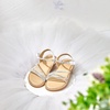image:imageFelix amp Flora Toddler Girl Sandals  Flower Girl Dress Shoes Open Toe Little Kid FlatsBc276silver